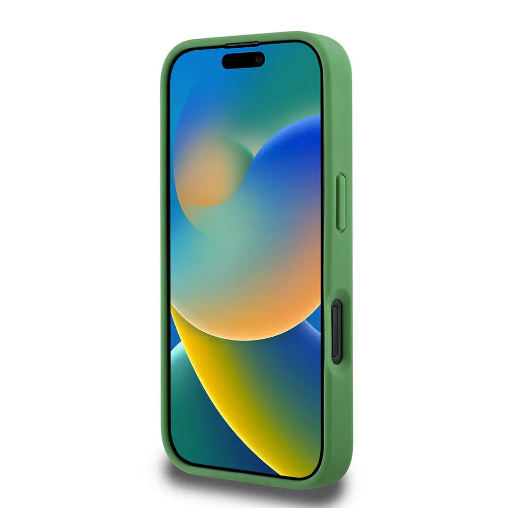iPhone 16 PU Pike Desenli Lisanslı Kılıf - Lacoste