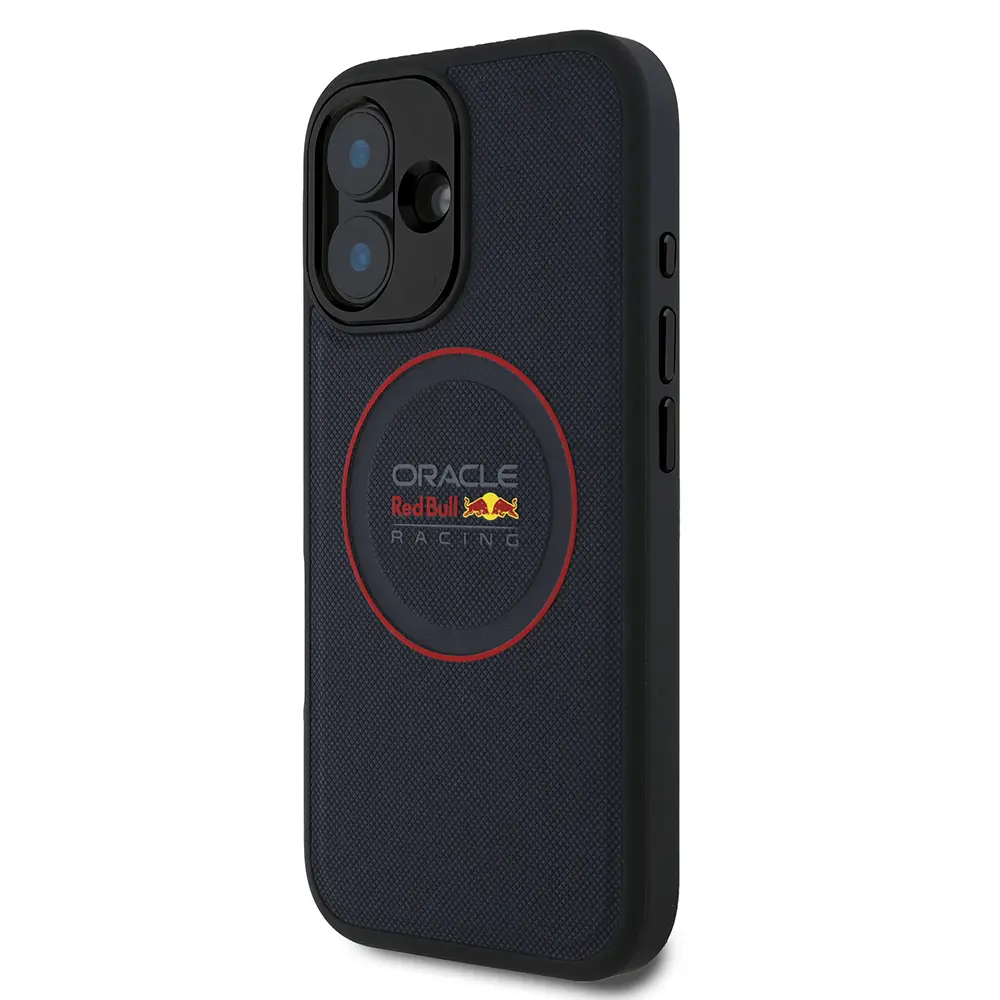 iPhone 16 MagSafe Uyumlu PU Deri Kılıf - Redbull Lisanslı
