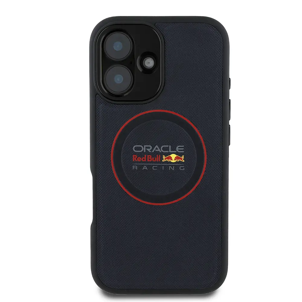iPhone 16 MagSafe Uyumlu PU Deri Kılıf - Redbull Lisanslı