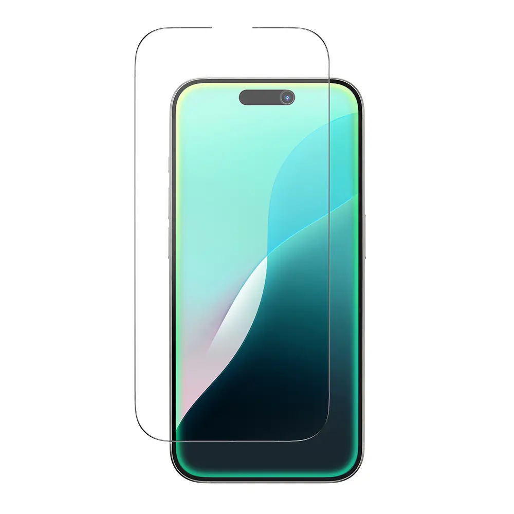 iPhone 16 Plus Mat Parmak İzi Bırakmayan Temperli Cam Ekran Koruyucu - Amazingthing Radix