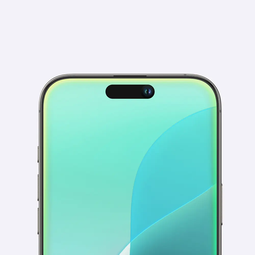 iPhone 16 Plus Mat Parmak İzi Bırakmayan Temperli Cam Ekran Koruyucu - Amazingthing Radix
