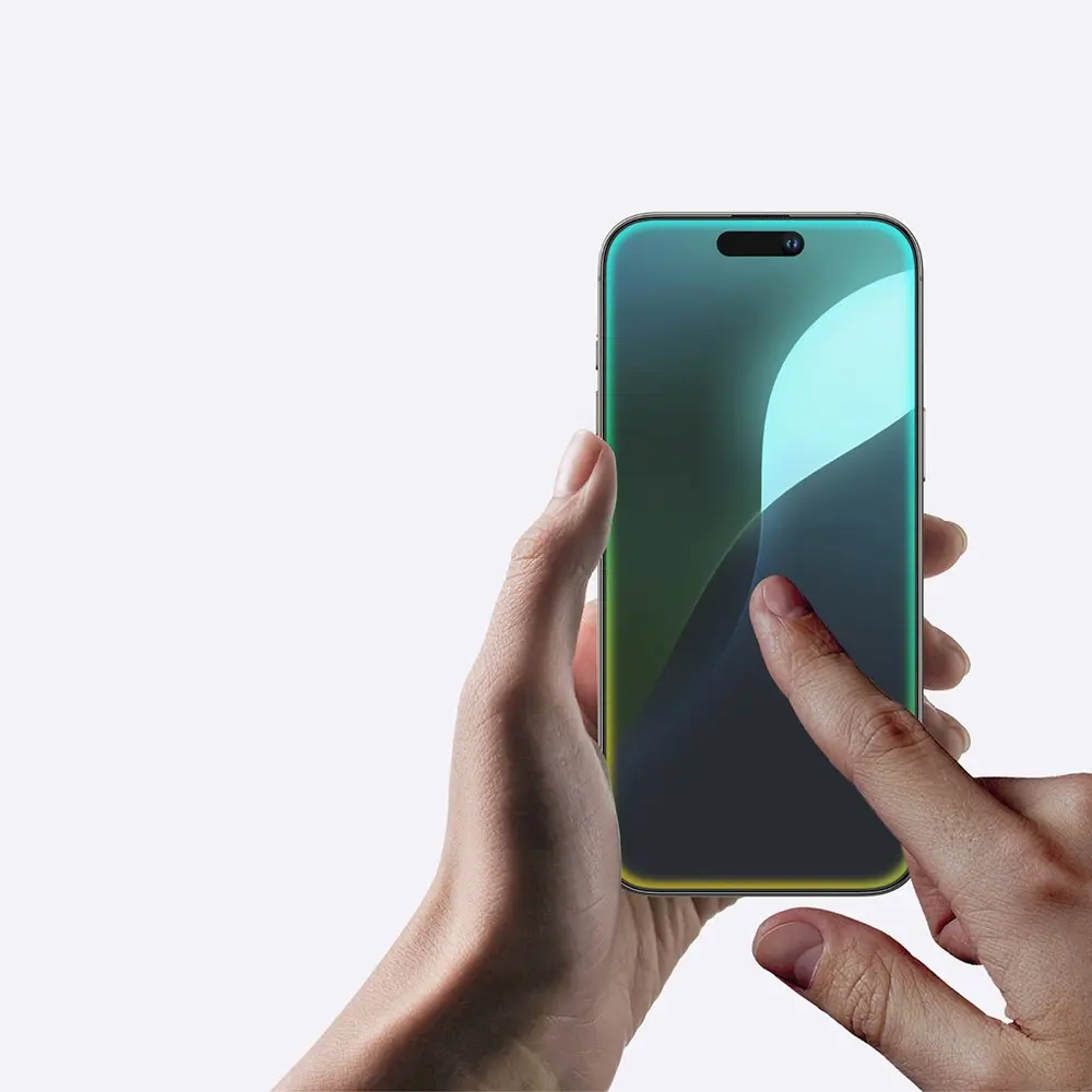 iPhone 16 Plus Mat Temperli Cam Ekran Koruyucu - Amazingthing Titan
