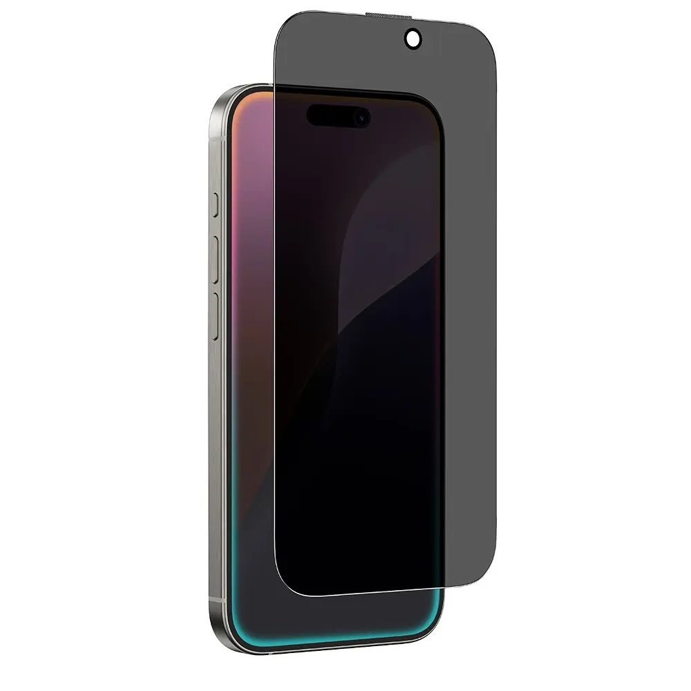 iPhone 16 Plus Amazingthing Titan Privacy Temperli Cam Ekran Koruyucu