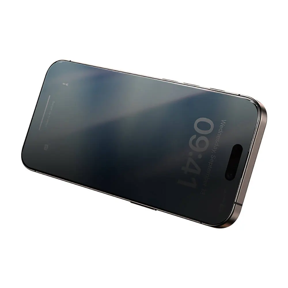 iPhone 16 Plus Gizlilik Ekran Koruyucu - Benks Ultra Shield 0.4 mm
