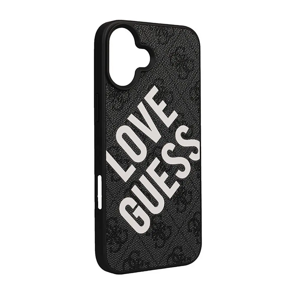 iPhone 16 Plus Kılıf, Kabartmalı Guess Logolu - Guess Big Love