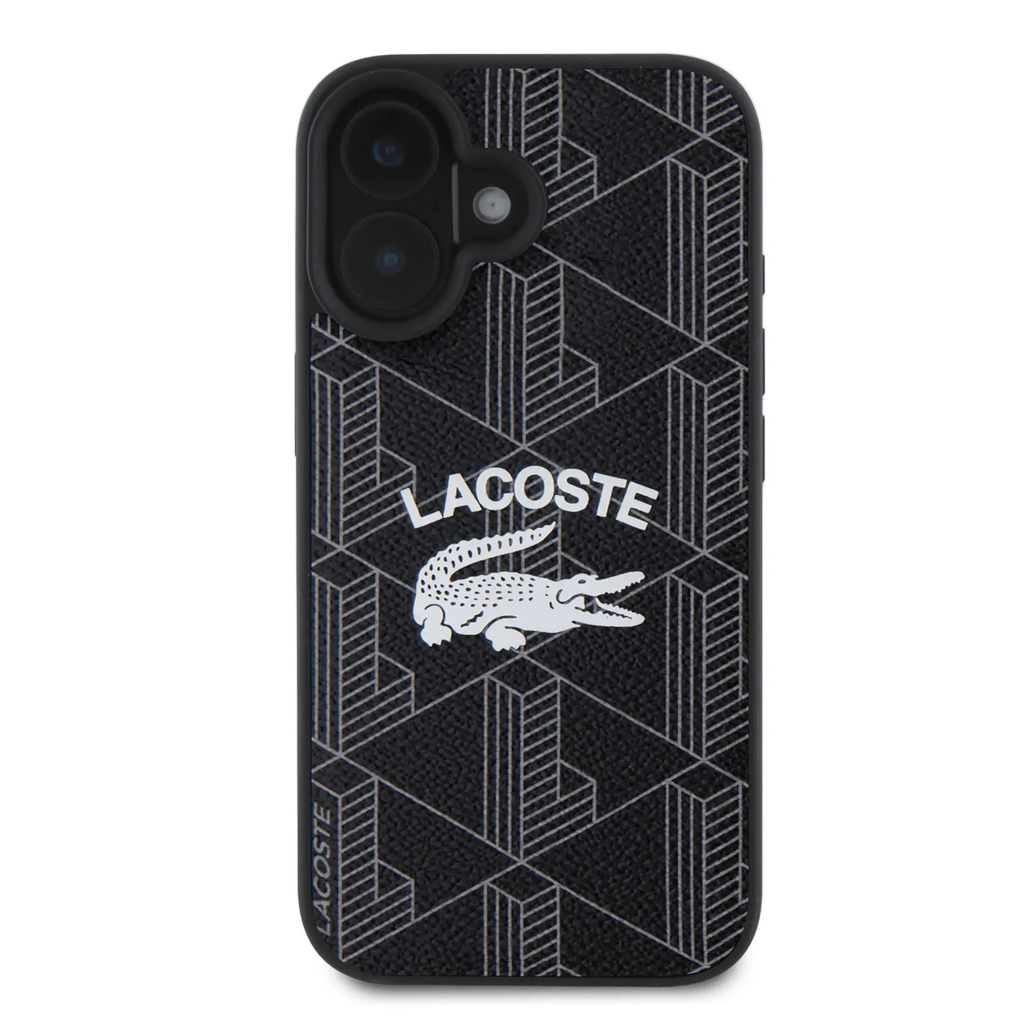 iPhone 16 Plus MagSafe Uyumlu Kılıf - Lacoste Mono Vintage Logo