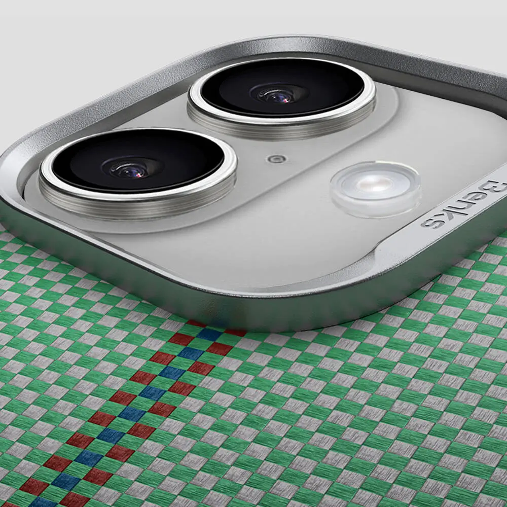 iPhone 16 Plus MagSafe Uyumlu Kevlar Kılıf - Benks ArmorAir Passion Green