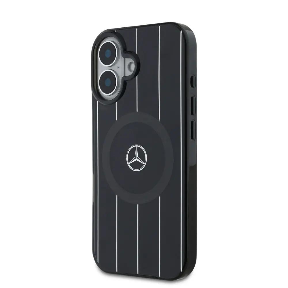 iPhone 16 Plus MagSafe Uyumlu Çift Katmanlı Kılıf - Mercedes Benz