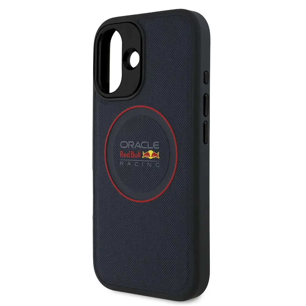 iPhone 16 Plus MagSafe Uyumlu PU Deri Kılıf - Redbull Lisanslı