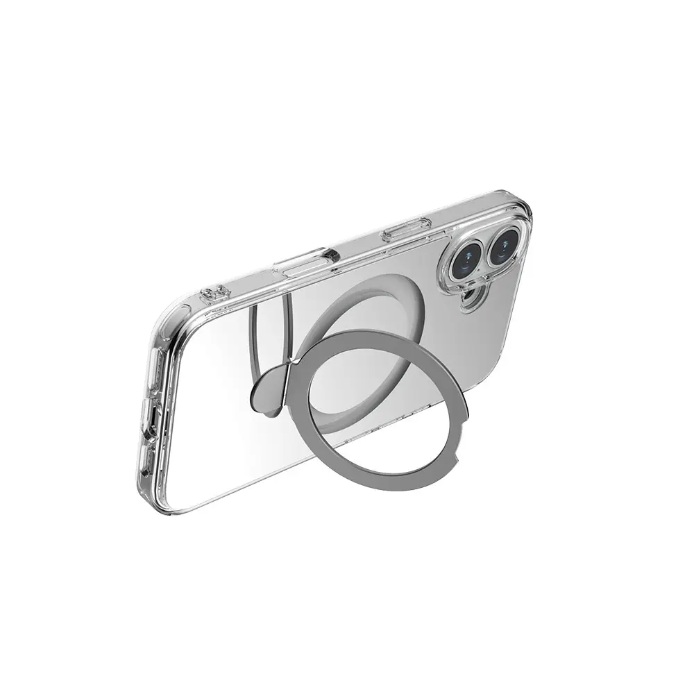 iPhone 16 Plus MagSafe Uyumlu Aynalı Standlı Kılıf - Raptic Air Stand
