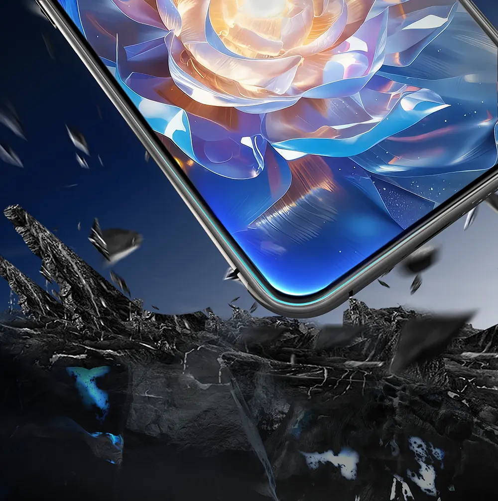 iPhone 16 Plus Hayalet Temperli Cam Ekran Koruyucu - Mohseven Safir Coating