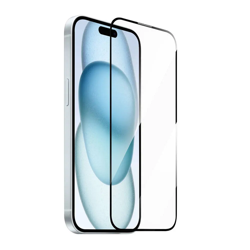 iPhone 16 Plus Temperli Cam Ekran Koruyucu, Uygulama Aparatlı - Wiwu SQ-008