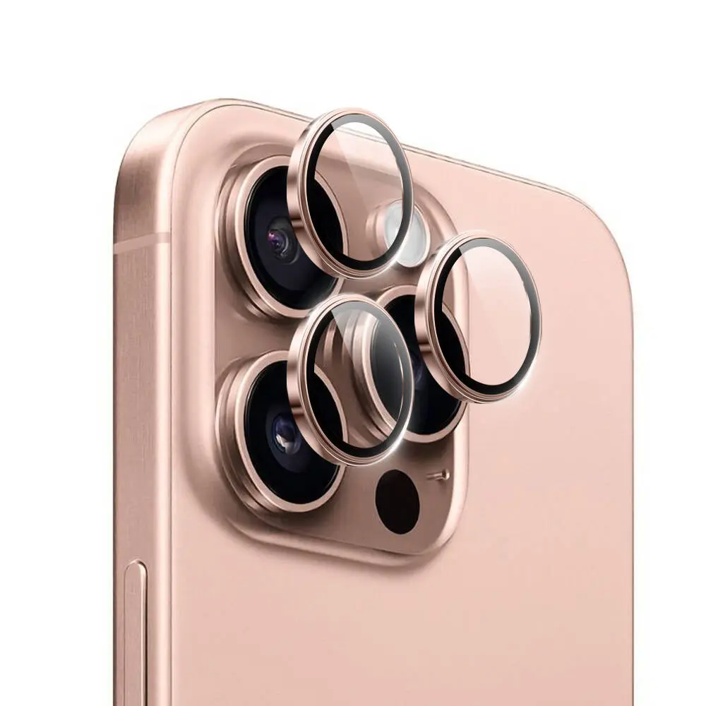 iPhone 16 Pro Safir Kamera Lens Koruyucu - Wiwu LG-003