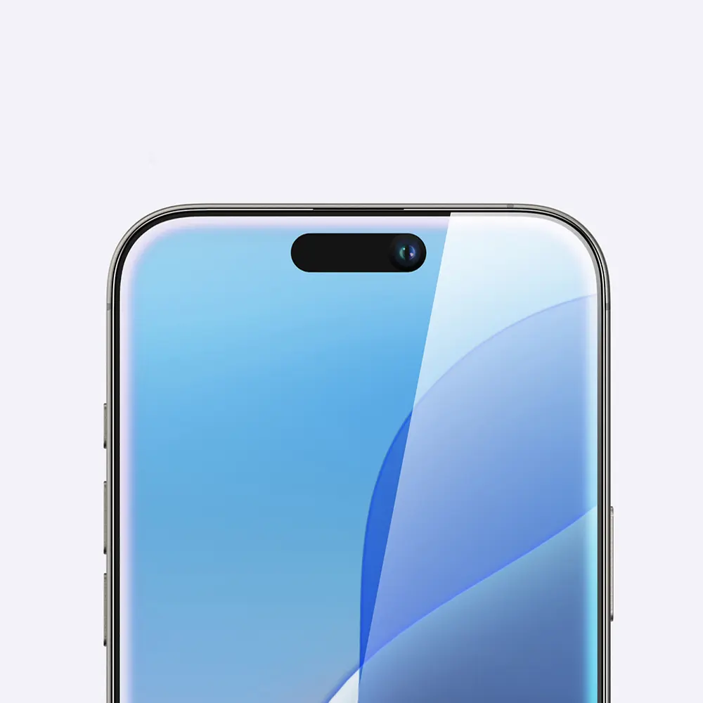 iPhone 16 Pro Parmak İzi Bırakmayan Temperli Cam Ekran Koruyucu - Amazingthing Radix