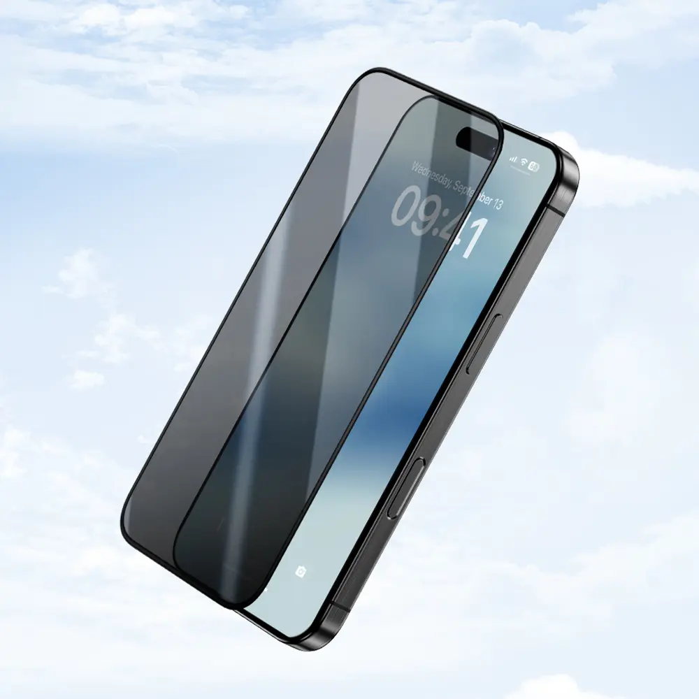 iPhone 16 Pro Hayalet Gizlilik Ekran Koruyucu - Benks Ultra İnce