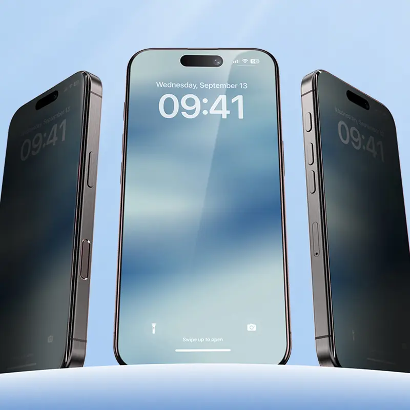 iPhone 16 Pro Hayalet Gizlilik Ekran Koruyucu - Benks Ultra İnce