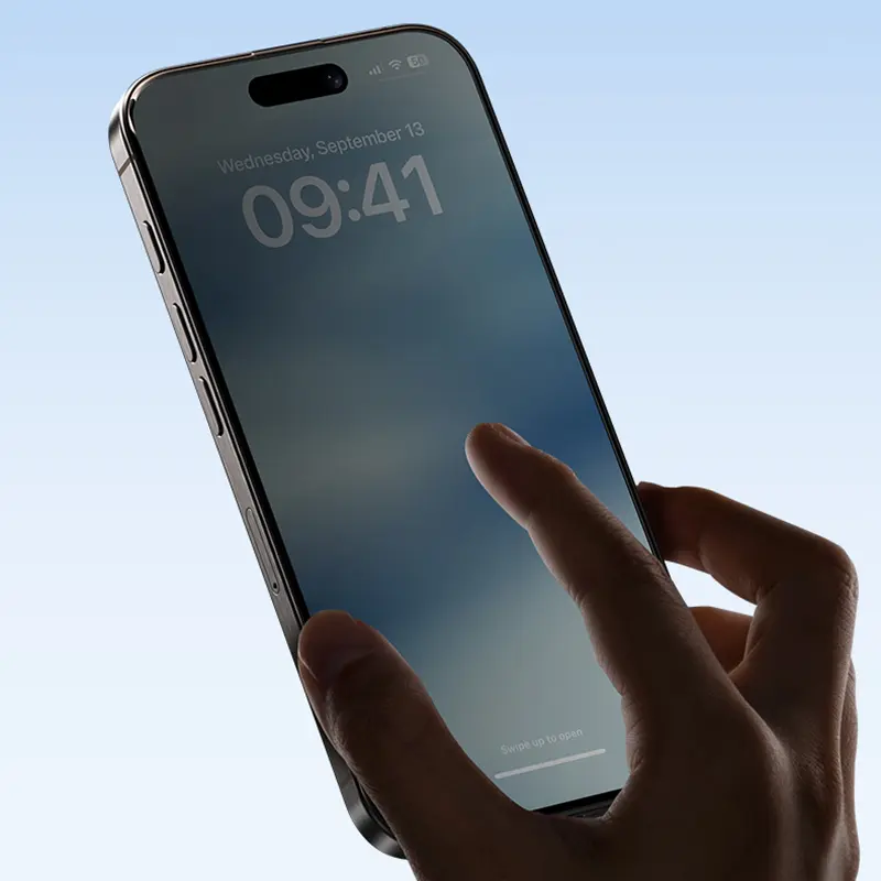 iPhone 16 Pro Hayalet Gizlilik Ekran Koruyucu - Benks Ultra İnce