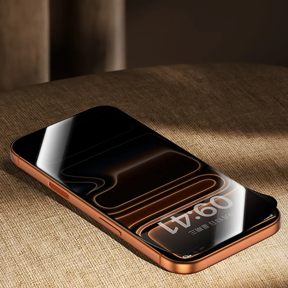 iPhone 16 Pro Hayalet Cam Ekran Koruyucu - Benks Glass Warrior 2.0 EZFita