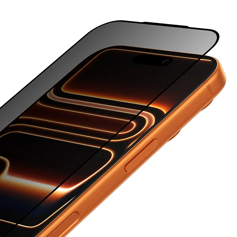 iPhone 16 Pro Hayalet Cam Ekran Koruyucu - Benks Glass Warrior 2.0 EZFita