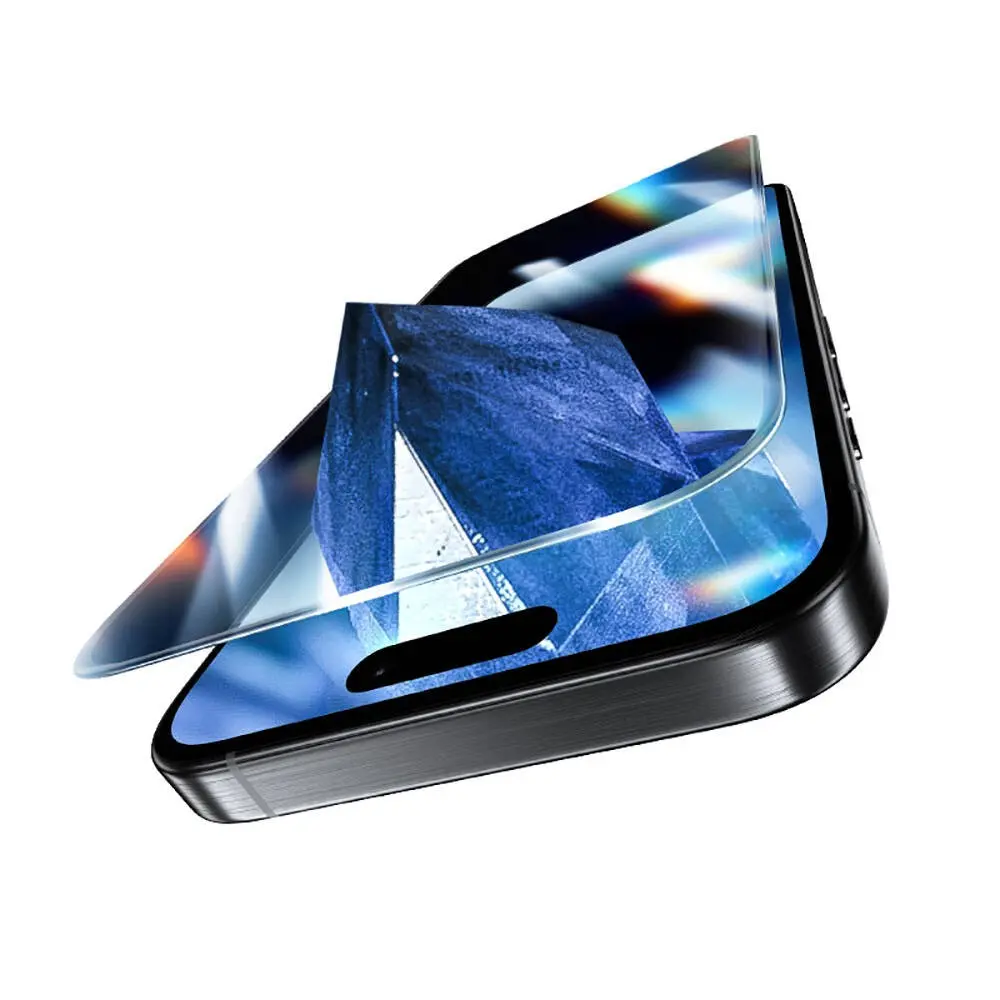 iPhone 16 Pro Ekran Koruyucu, 0.9 mm Safir Kaplama Cam - Benks Glass Warrior