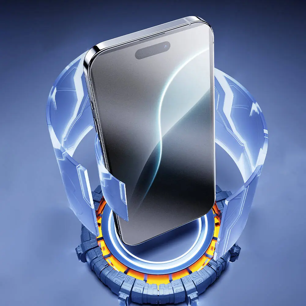 iPhone 16 Pro Mat Oyun Ekran Koruyucu + Uygulama Aparatı - Benks JoyTouch