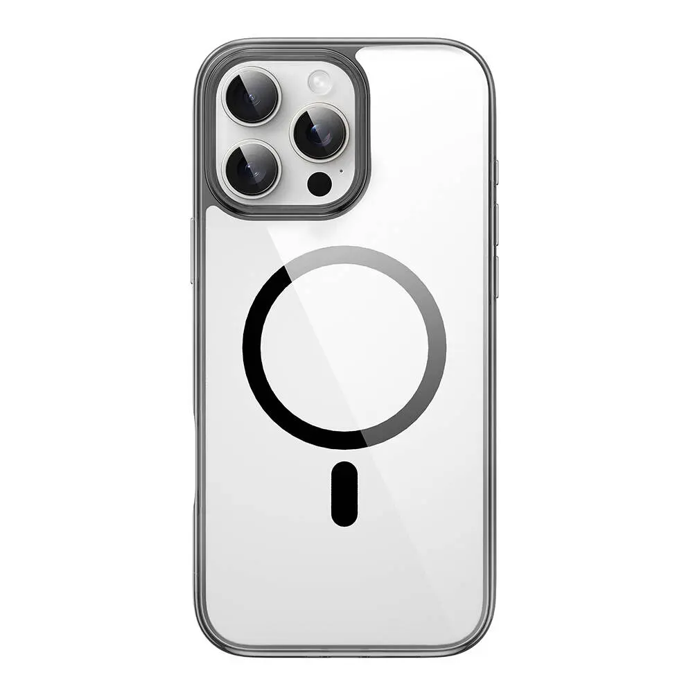 iPhone 16 Pro MagSafe Uyumlu Şeffaf Sert PC Kılıf - Wiwu iShield Pro
