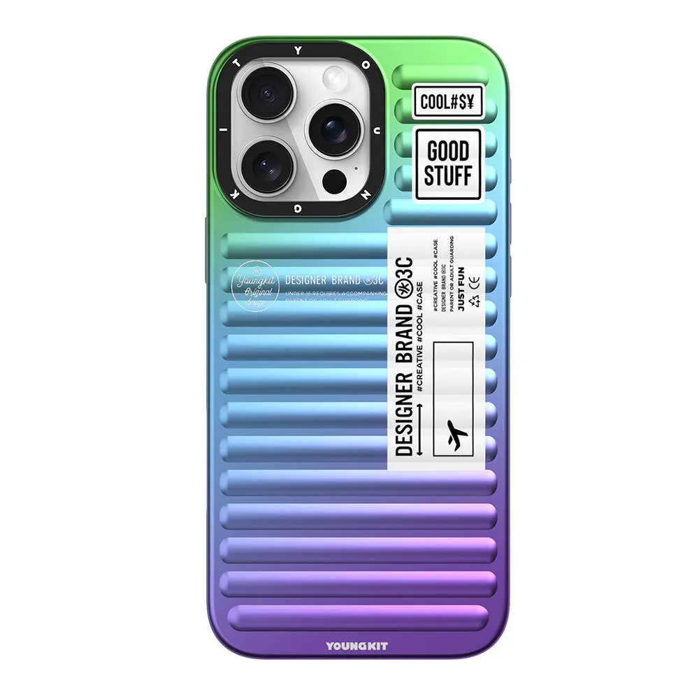 iPhone 16 Pro Kılıf, Renk Geçişli Tasarım - YoungKit The Secret Color