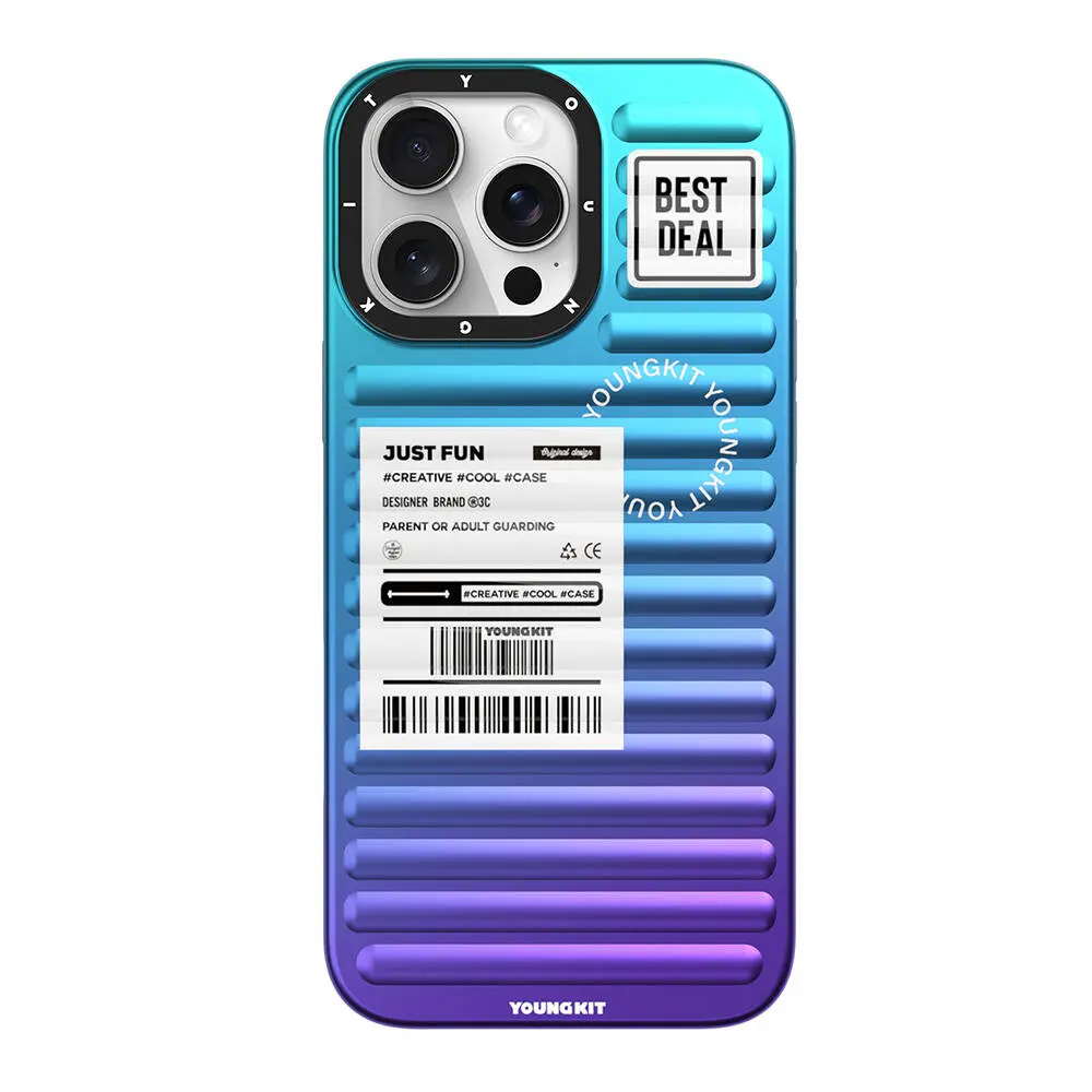iPhone 16 Pro Kılıf, Renk Geçişli Tasarım - YoungKit The Secret Color