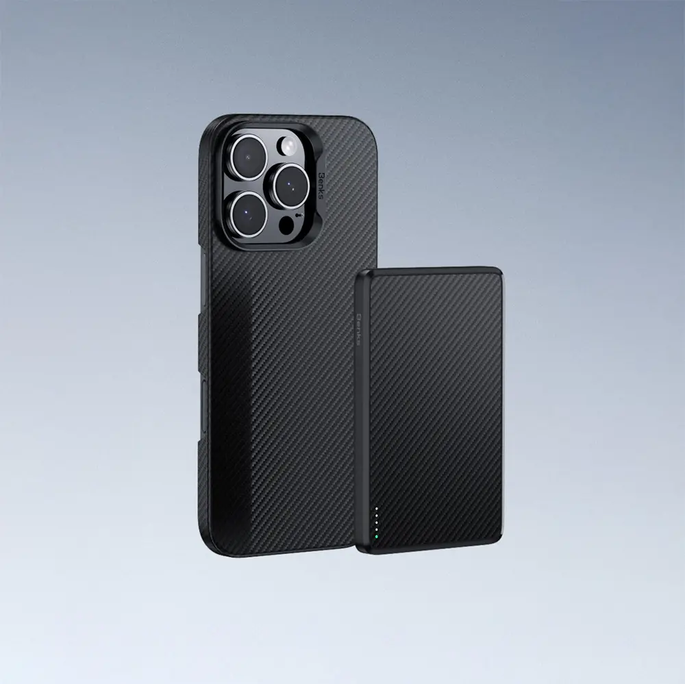 iPhone 16 Pro MagSafe Uyumlu Kevlar Fiber Kılıf - Benks ArmorAir