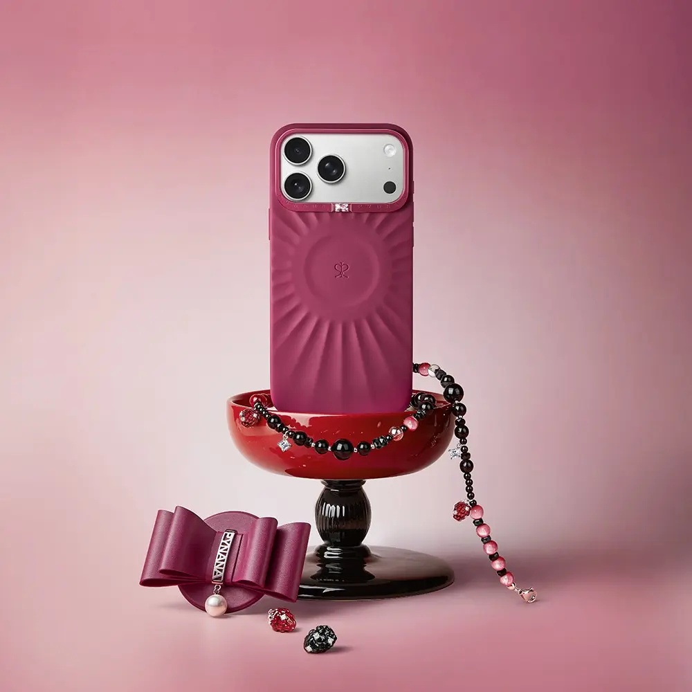 iPhone 16 Pro Kabartma Tasarımlı Metal Kamera Çerçeveli Kılıf - Pynana Starlight