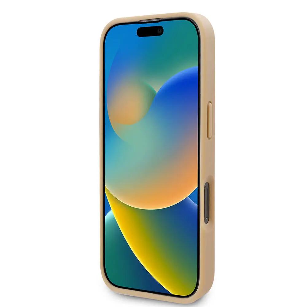 iPhone 16 Pro Kartlıklı Monogram Kılıf - Karl Lagerfeld KL Desenli