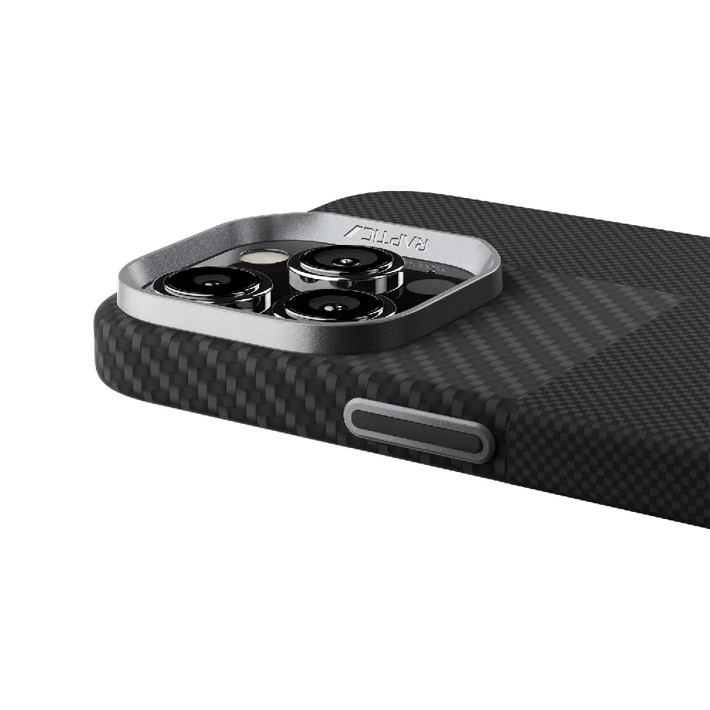 iPhone 16 Pro MagSafe Uyumlu Aramid Fiber Kılıf - Raptic Croxx Mondrian