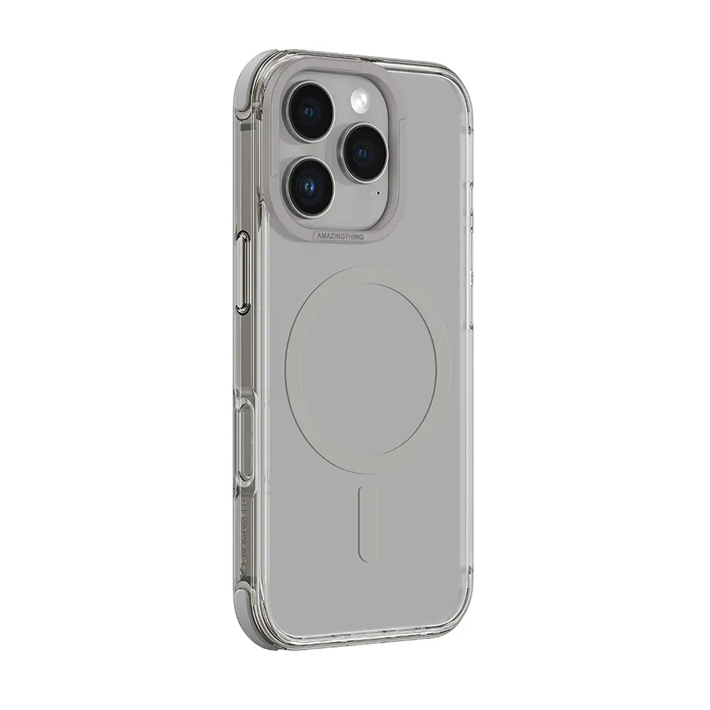 iPhone 16 Pro MagSafe Uyumlu Şeffaf Kılıf - Amazingthing Omni