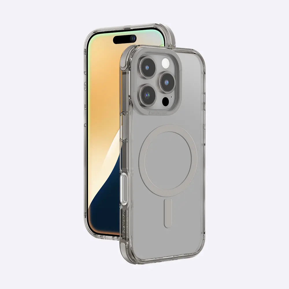 iPhone 16 Pro MagSafe Uyumlu Şeffaf Kılıf - Amazingthing Omni