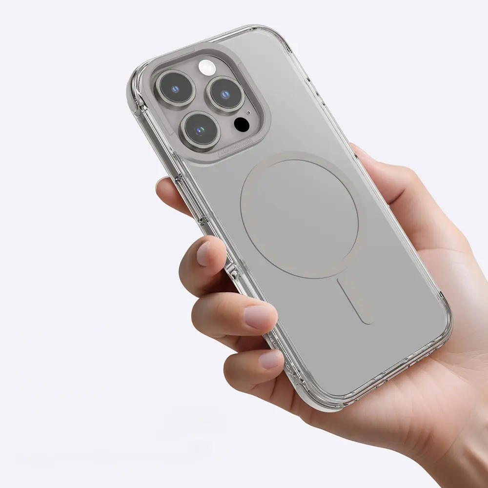 iPhone 16 Pro MagSafe Uyumlu Şeffaf Kılıf - Amazingthing Omni