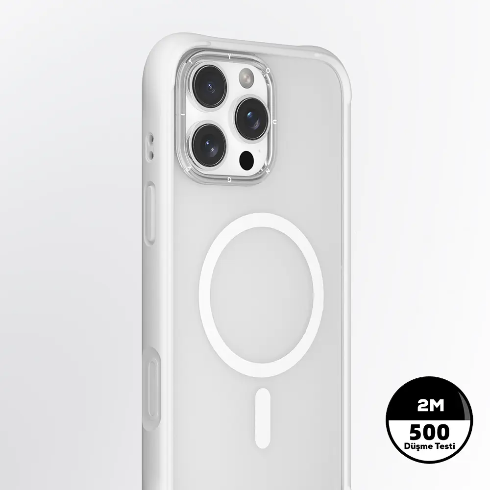 iPhone 16 Pro MagSafe Uyumlu Şeffaf Kılıf - Youngkit Dynamic 2