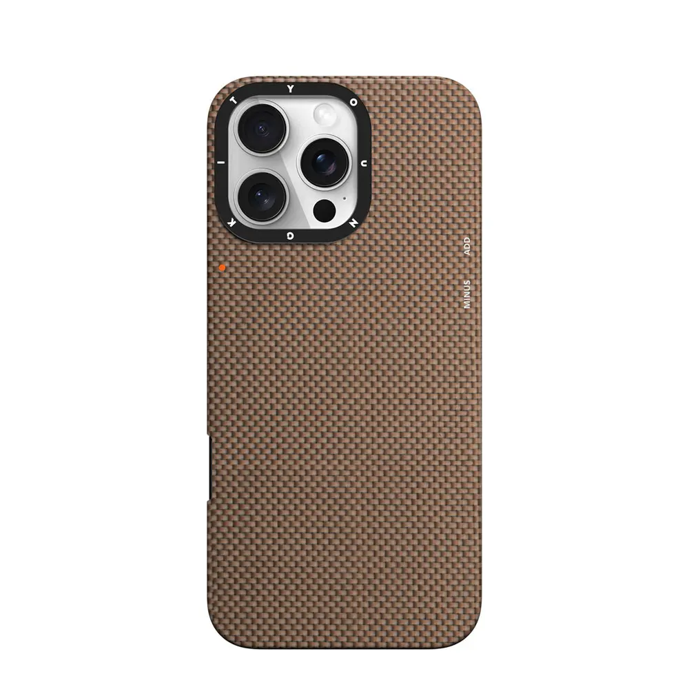 iPhone 16 Pro MagSafe Uyumlu Aramid Fiber Kılıf - Youngkit 1500D Extreme Wing