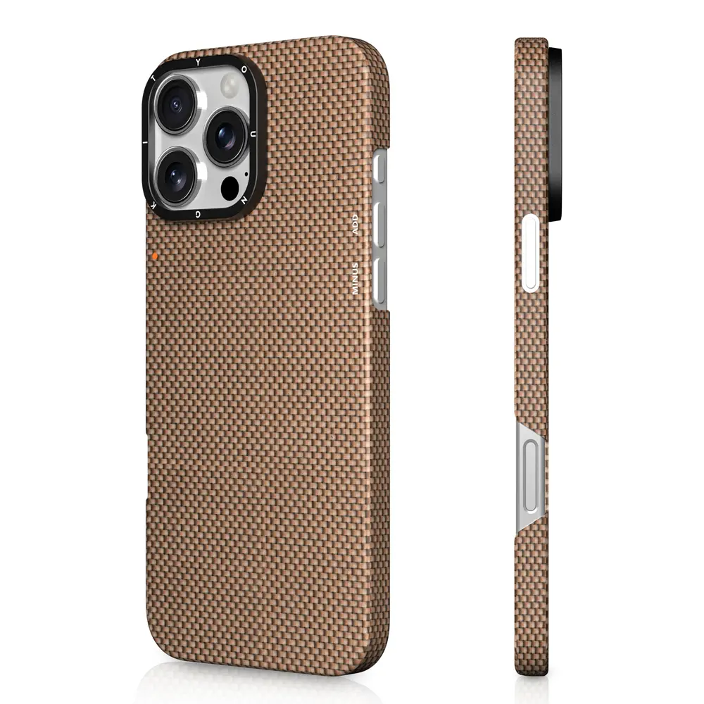 iPhone 16 Pro MagSafe Uyumlu Aramid Fiber Kılıf - Youngkit 1500D Extreme Wing