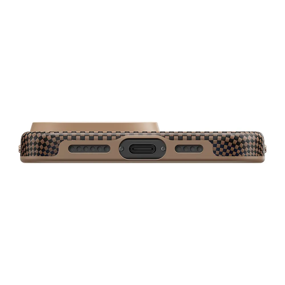 iPhone 16 Pro MagSafe Uyumlu Aramid Fiber Kılıf - Pitaka Sunset