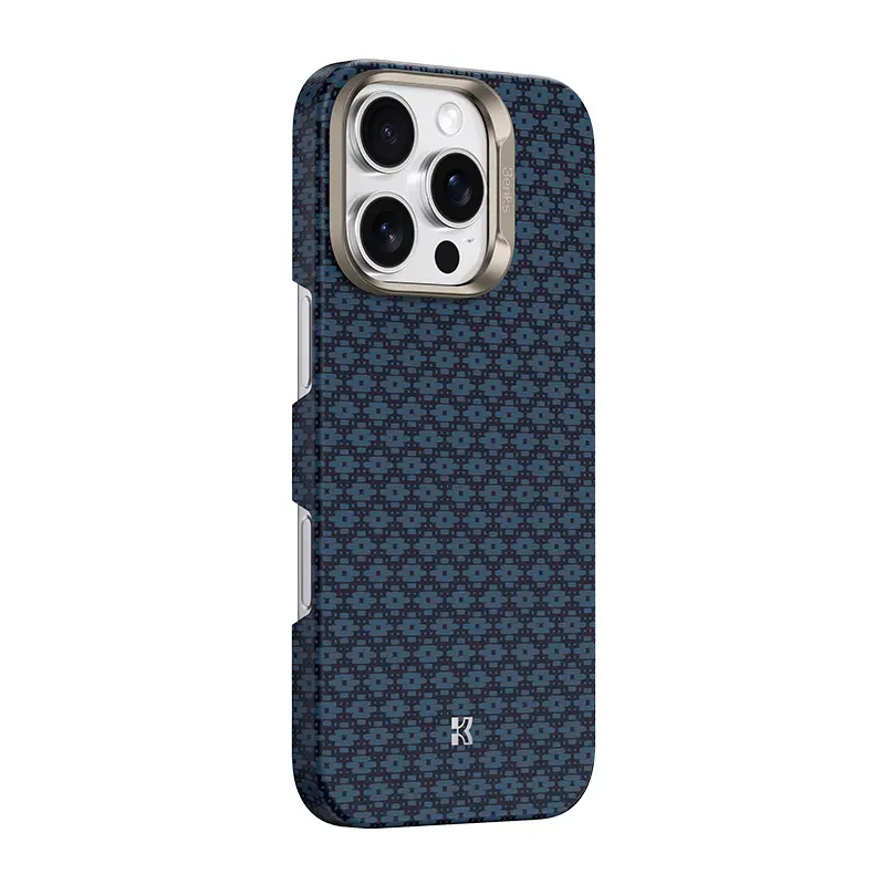 iPhone 16 Pro MagSafe Uyumlu Kevlar Karbon Kılıf - Benks ArmorAir ArmorGrid