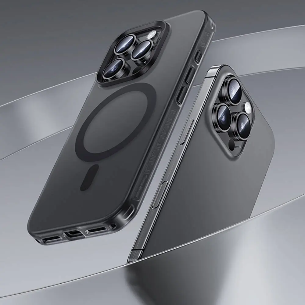 iPhone 16 Pro MagSafe Uyumlu Şeffaf Kılıf - Benks Lucid Armor