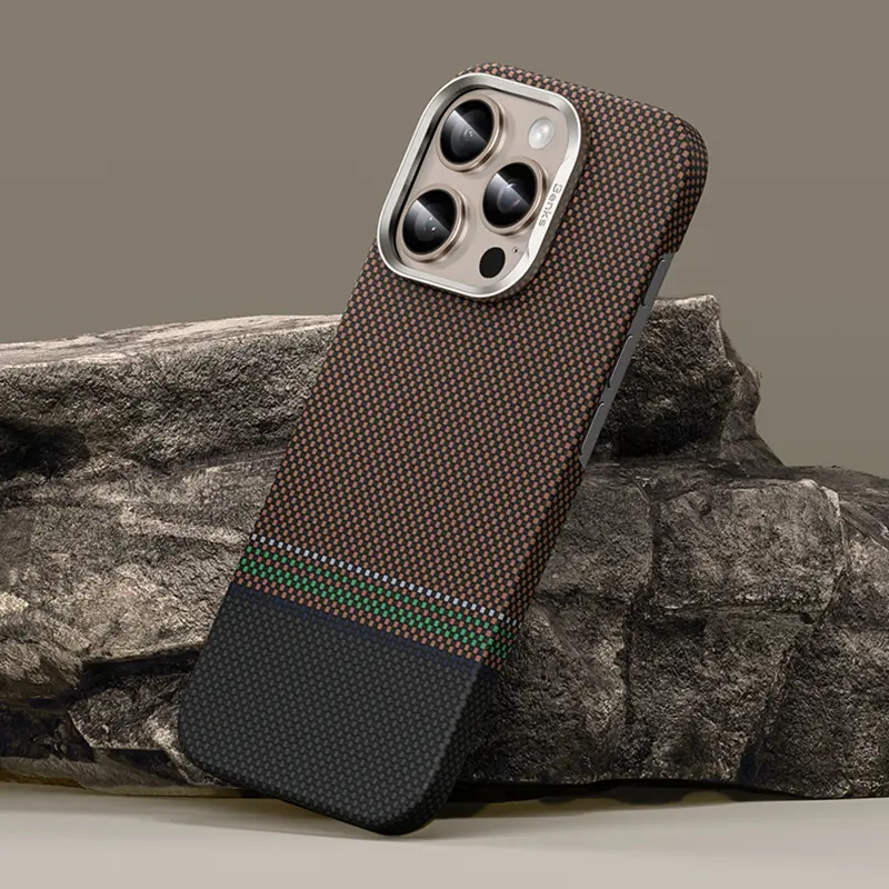 iPhone 16 Pro MagSafe Uyumlu Kevlar Kılıf - Benks Prestige ArmorAir