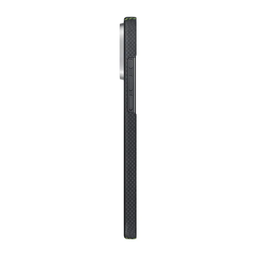 iPhone 16 Pro MagSafe Uyumlu Aramid Fiber Kılıf - Pitaka Tactile Woven Aries