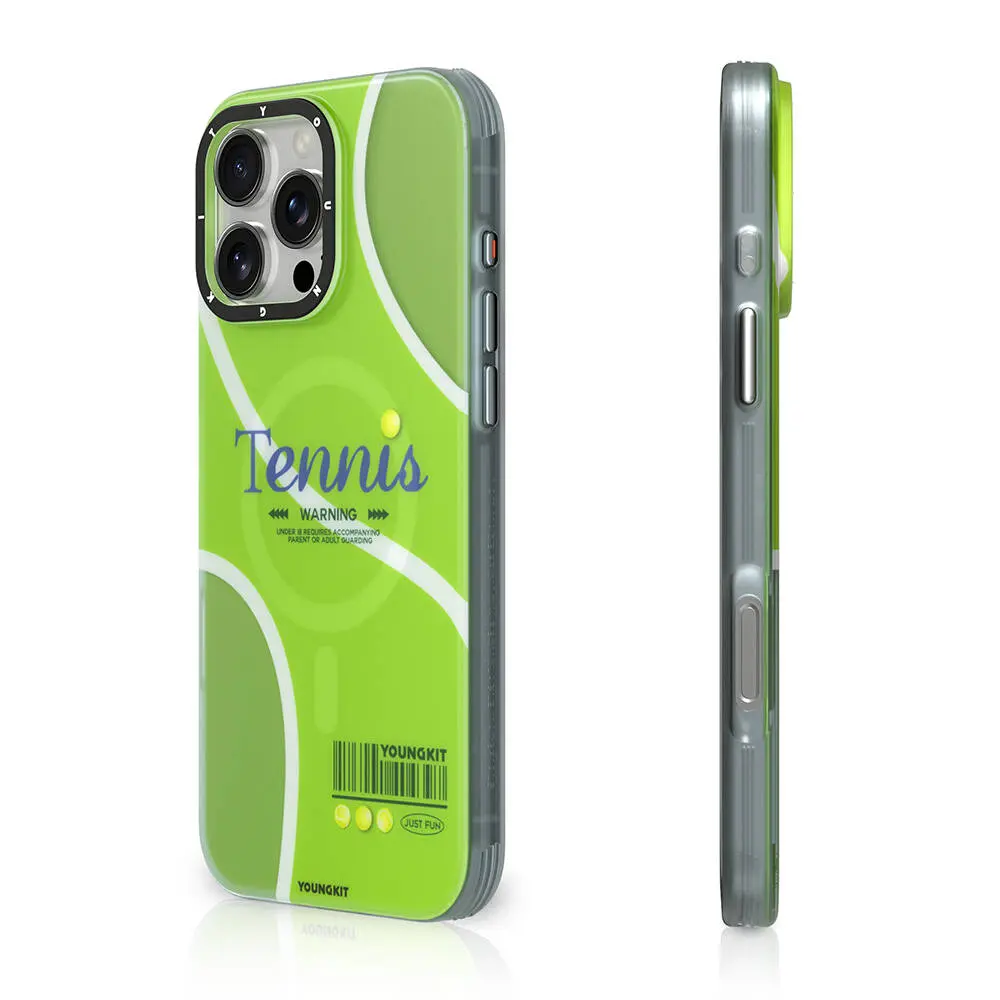 iPhone 16 Pro MagSafe Uyumlu Spor Tasarımlı Kılıf - Youngkit Dynamic
