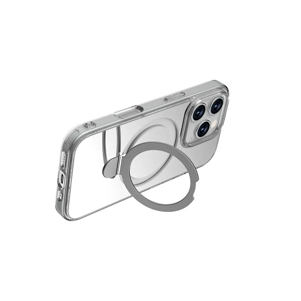 iPhone 16 Pro MagSafe Uyumlu Aynalı Standlı Kılıf - Raptic Air Stand