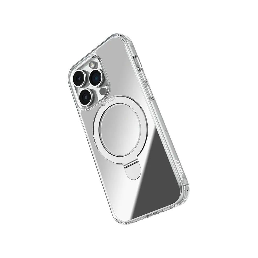 iPhone 16 Pro MagSafe Uyumlu Aynalı Standlı Kılıf - Raptic Air Stand