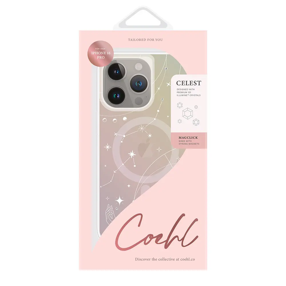 iPhone 16 Pro MagSafe Uyumlu Takım Yıldızı Desenli Kılıf - Coehl Celest