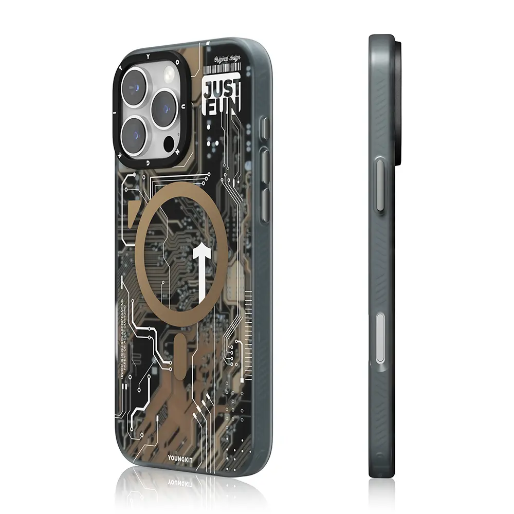 iPhone 16 Pro MagSafe Uyumlu Kılıf - Youngkit Technology Serisi