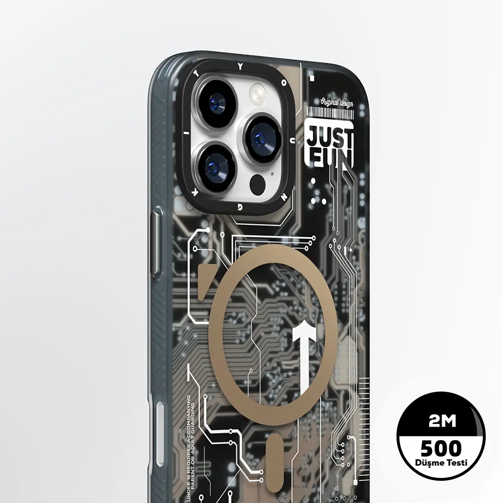 iPhone 16 Pro MagSafe Uyumlu Kılıf - Youngkit Technology Serisi