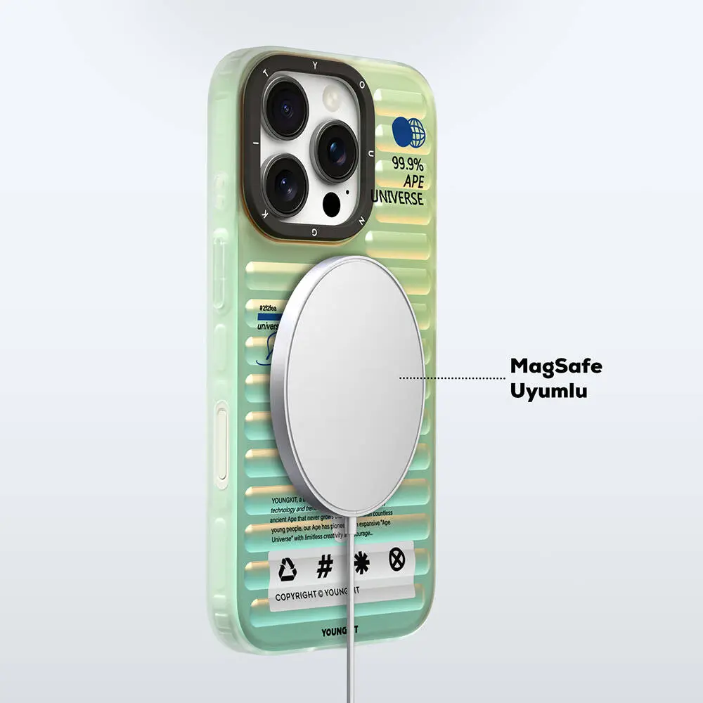 iPhone 16 Pro MagSafe Uyumlu Renk Değiştiren Kılıf - Youngkit Chameleon